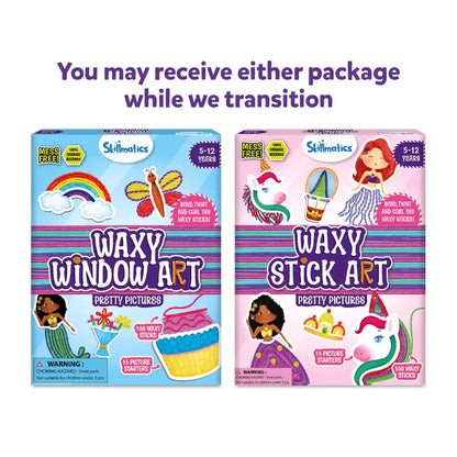 Waxy Stick Art: Pretty Pictures | Mess-Free Art for Kids (ages 5-12)
