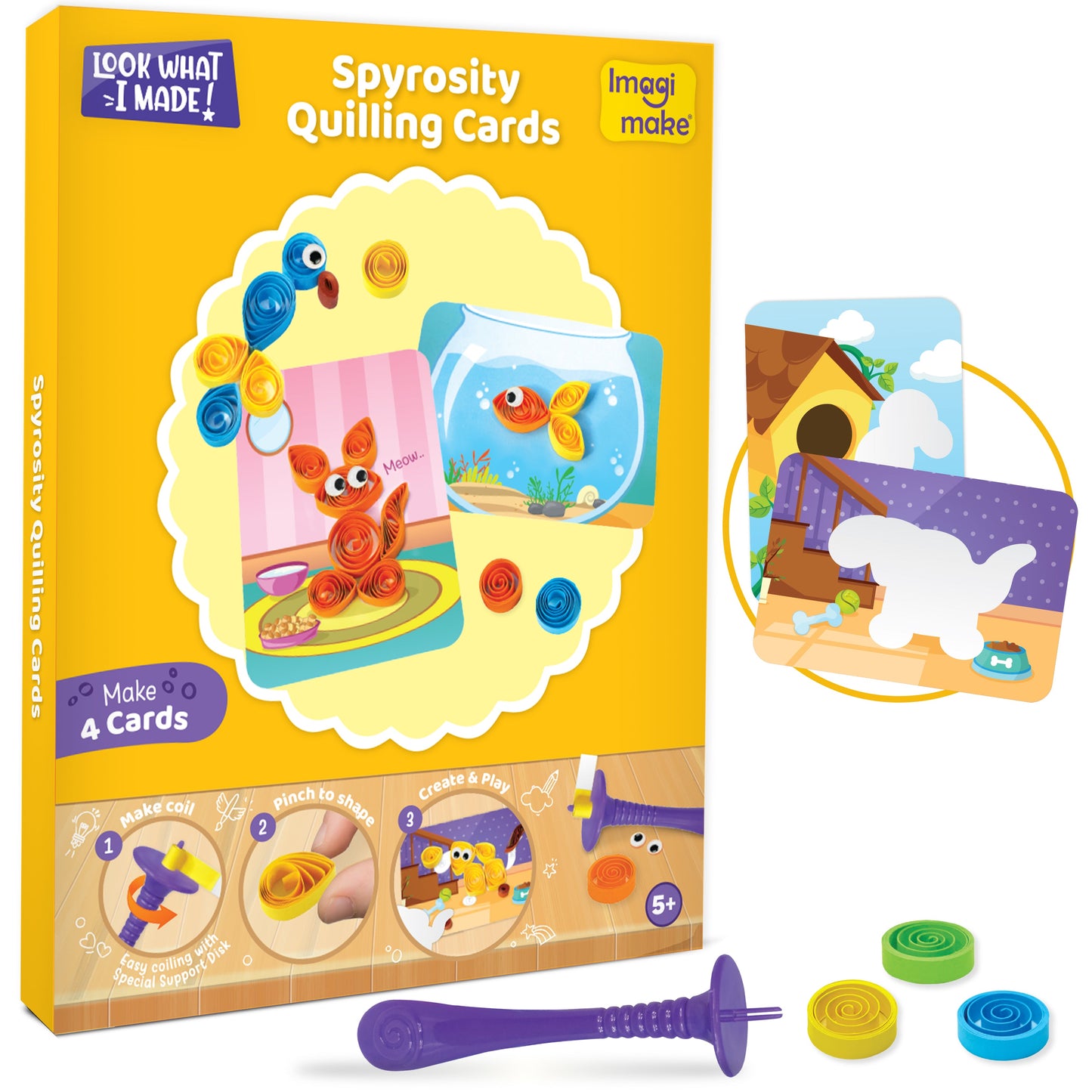 Imagimake Combo: Educational Puzzle & 5-in-1 Craft Kit