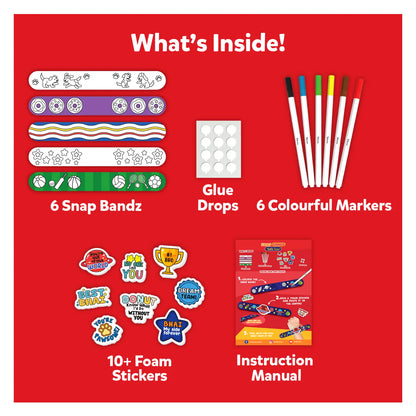 Snap Bandz: Sibling Love | DIY Art & Craft Activity (ages 4-10)