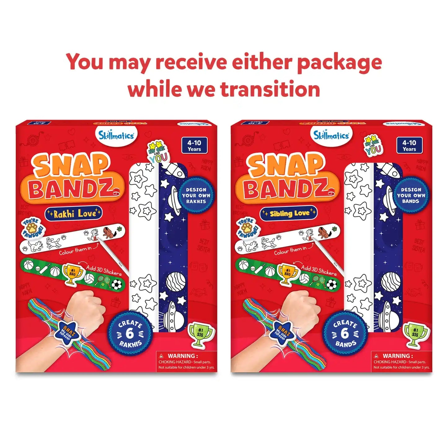 Snap Bandz: Sibling Love | DIY Art & Craft Activity (ages 4-10)
