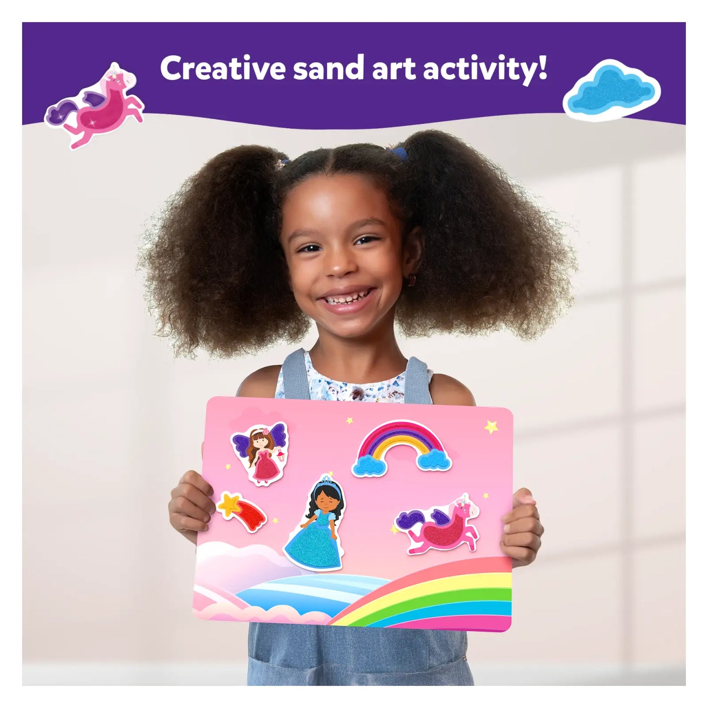 Sand-Tastic Art: Unicorns & Princesses | Controlled-Mess Sand Art (ages 4-10)