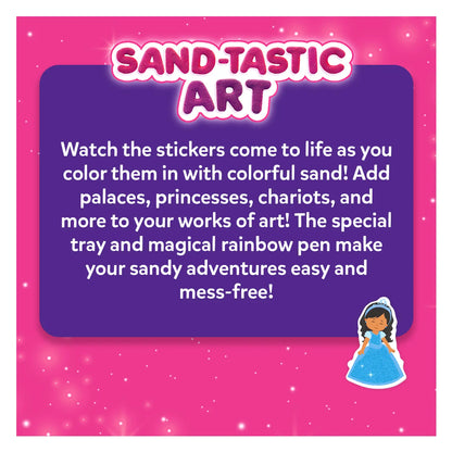 Sand-Tastic Art: Unicorns & Princesses | Controlled-Mess Sand Art (ages 4-10)