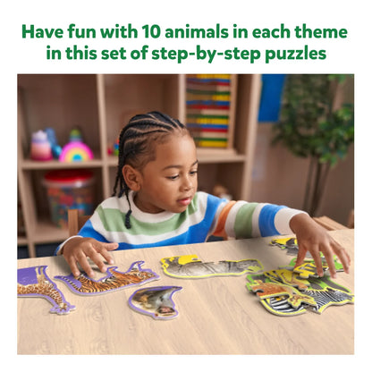 Step By Step Puzzle: Animal Combo (ages 3+)