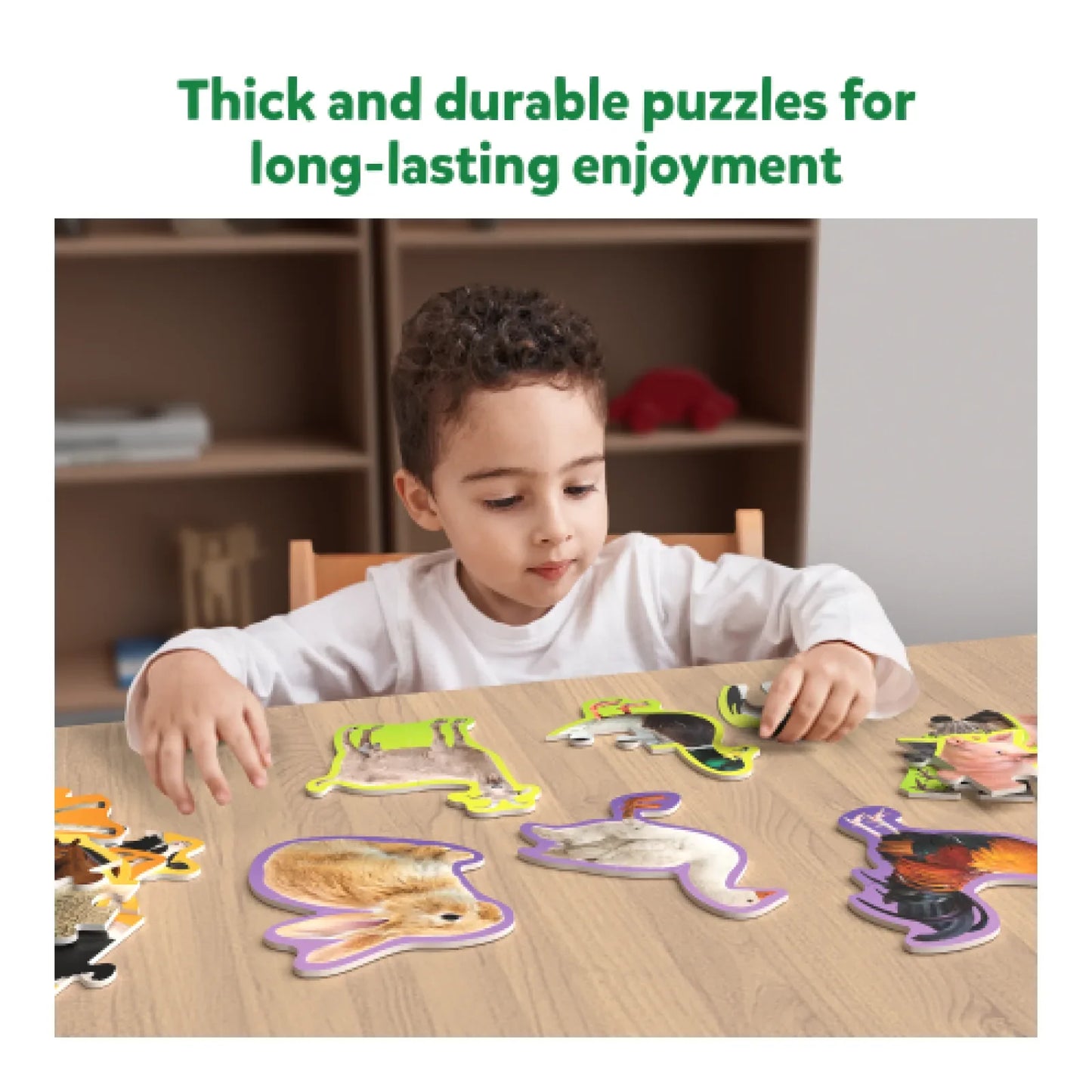 Step By Step Puzzle: Animal Combo (ages 3+)