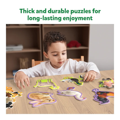 Step By Step Puzzle: Animal Combo (ages 3+)