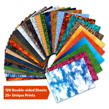 Clever Prints: All Things Science! | Construction Paper (120 Sheets)
