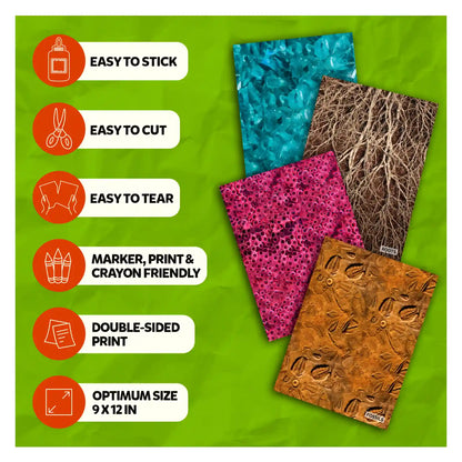Clever Prints: All Things Science! | Construction Paper (120 Sheets)