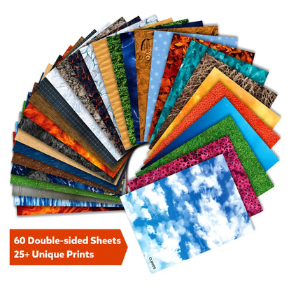 Clever Prints: All Things Science! | Construction Paper (60 Sheets)