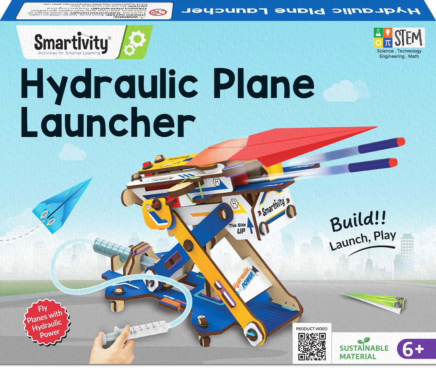 2in1 Hydraulic Planes & Darts Launcher
