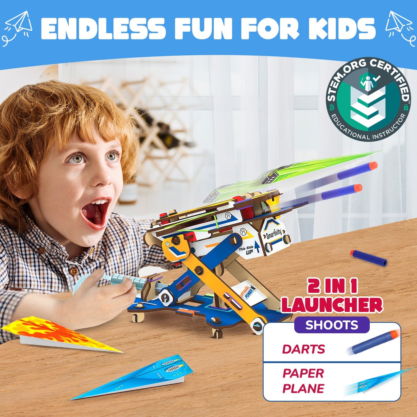 2in1 Hydraulic Planes & Darts Launcher