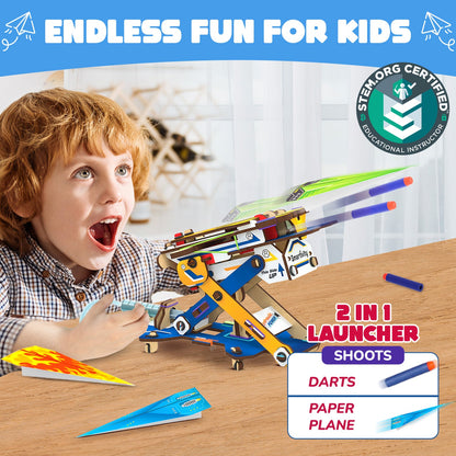 2in1 Hydraulic Planes & Darts Launcher
