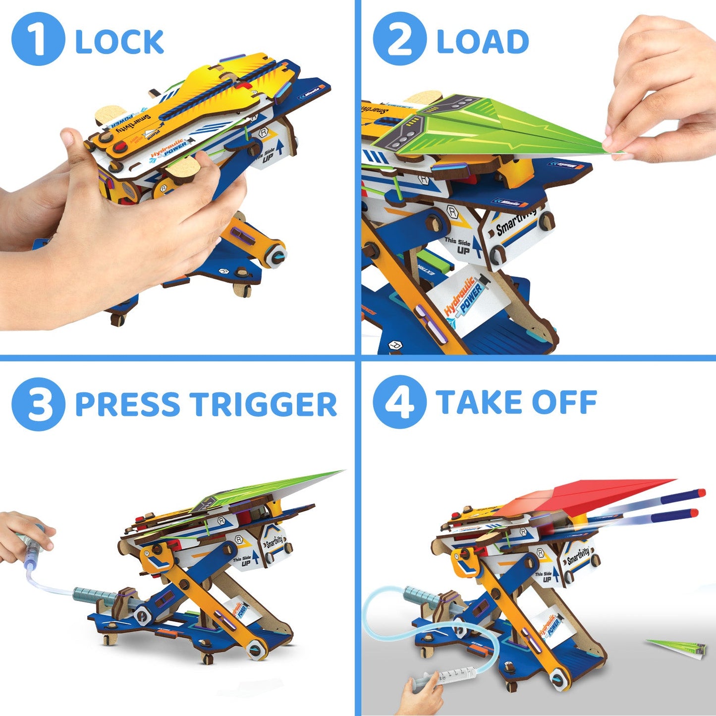 2in1 Hydraulic Planes & Darts Launcher