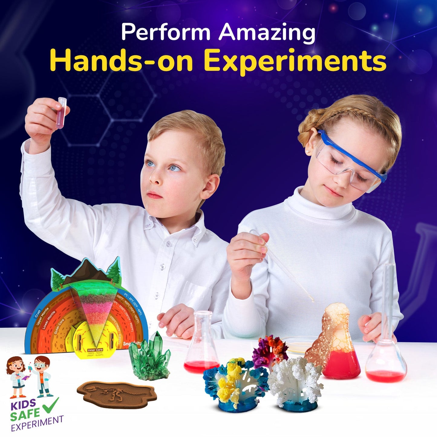 Mega Crystal Earth Science Kit