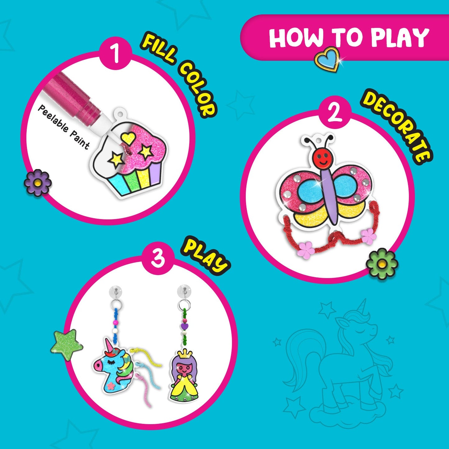 WINDOW ART Keycharms