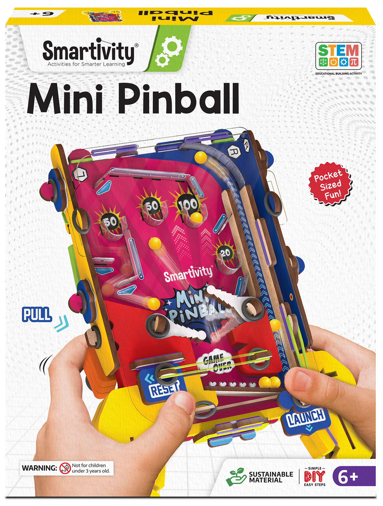 Hand - Held Mini Pinball Game