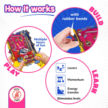 Hand - Held Mini Pinball Game