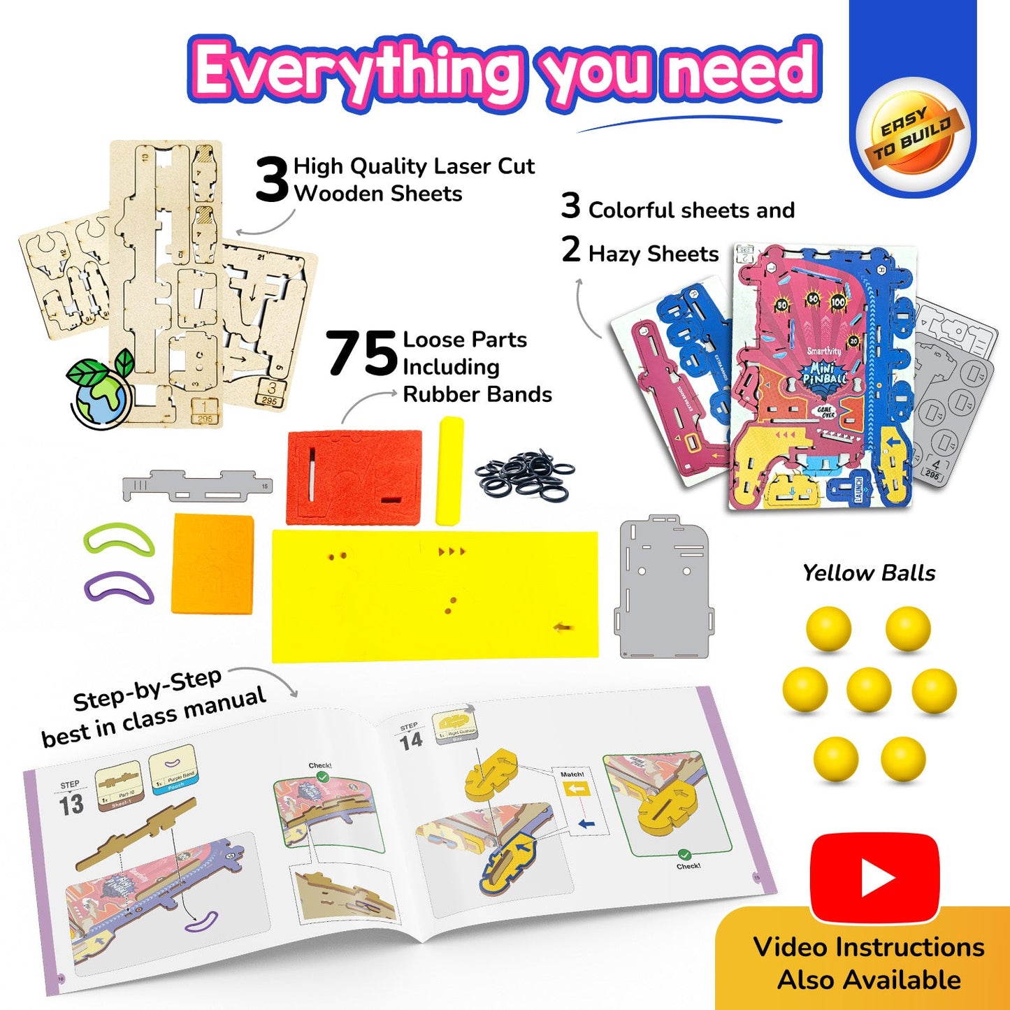 Hand - Held Mini Pinball Game