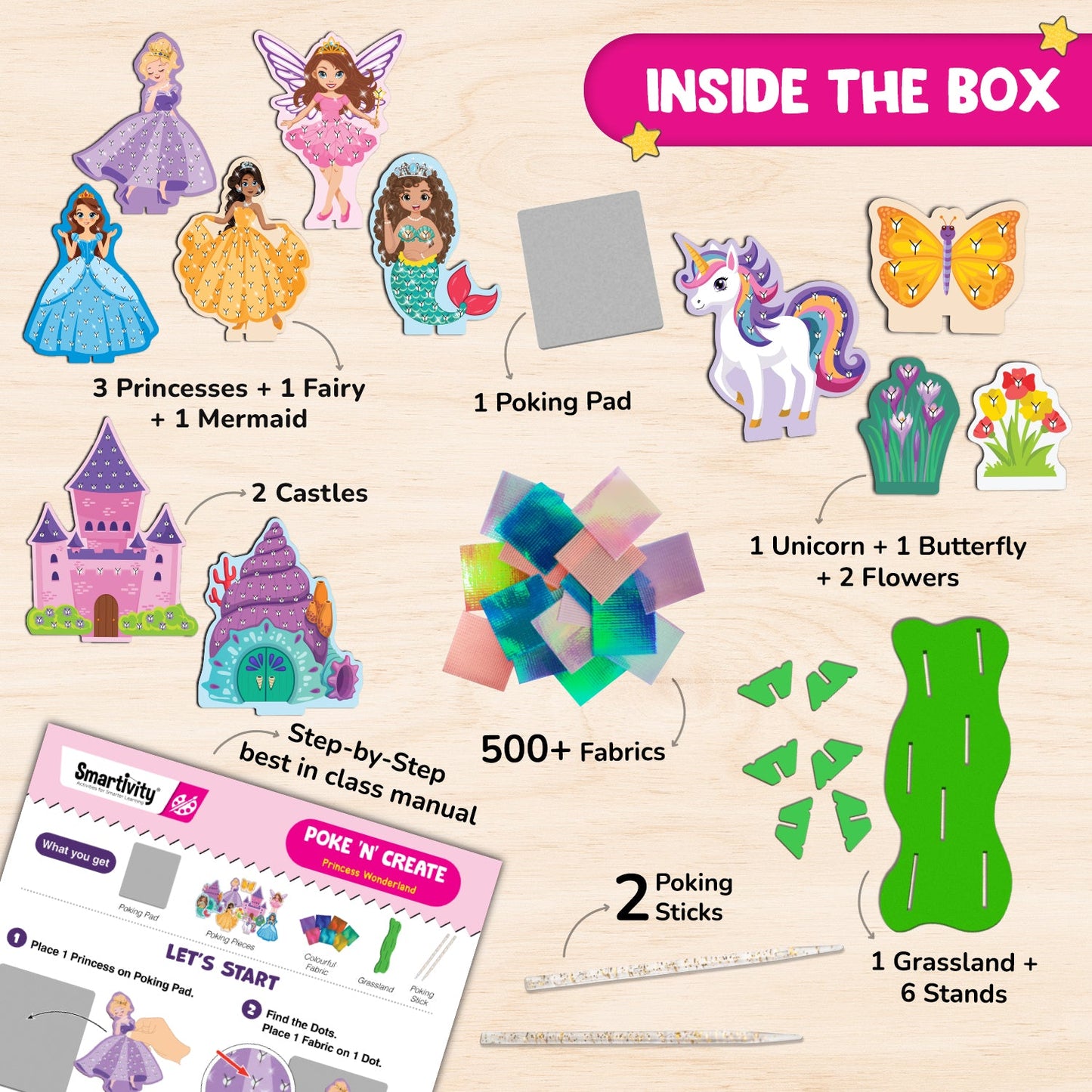 POKE 'N' CREATE - Princess Wonderland