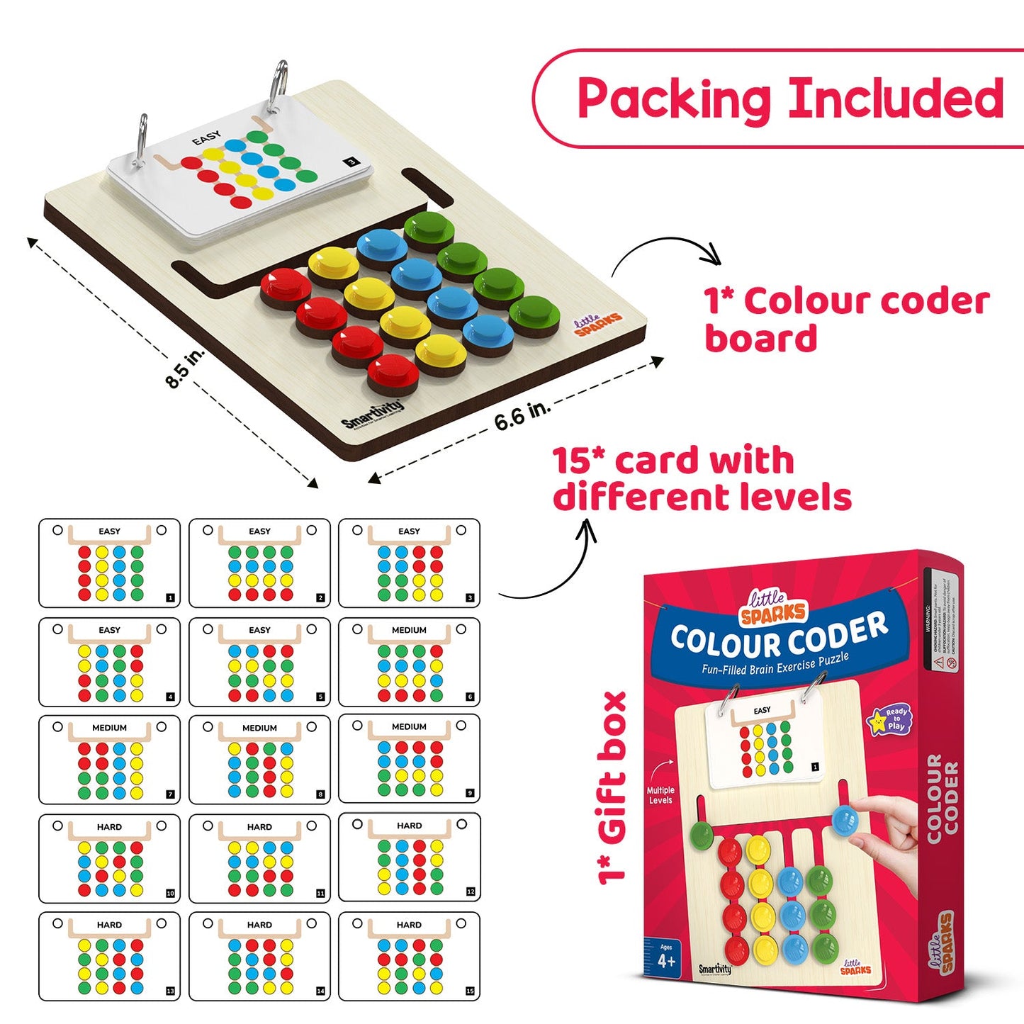 Color Coder Brain Puzzle