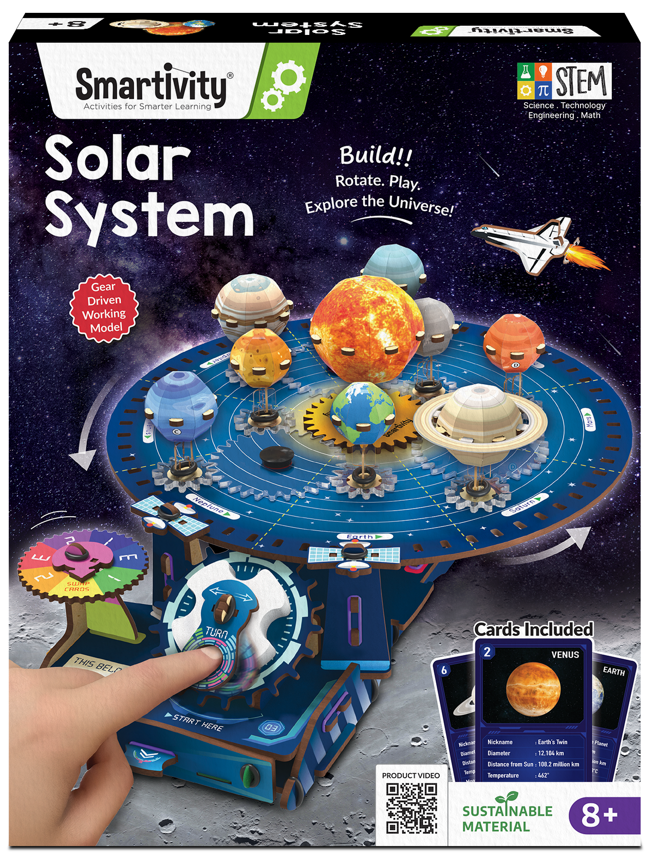 Solar System - 3D Working Model