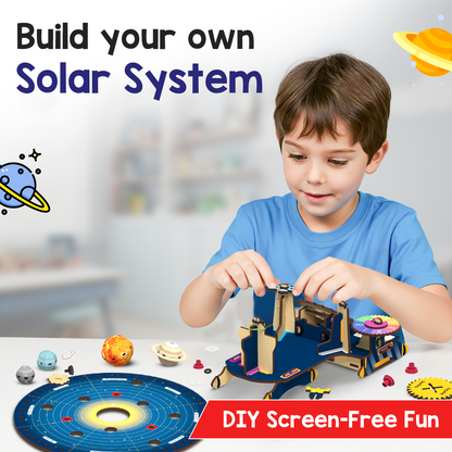 Solar System - 3D Working Model