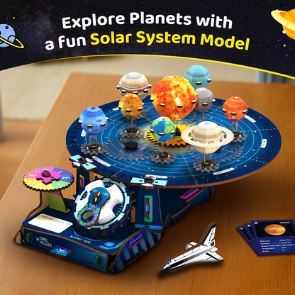 Solar System - 3D Working Model