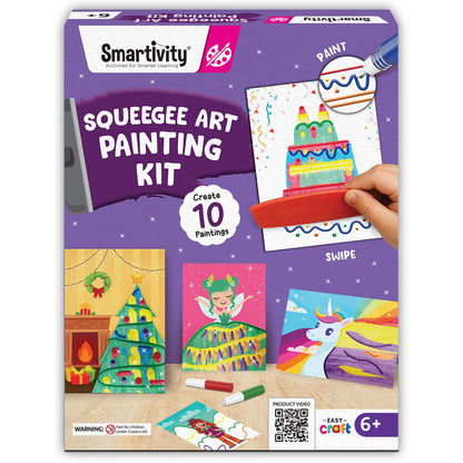 Squeegee Art Painting Kit