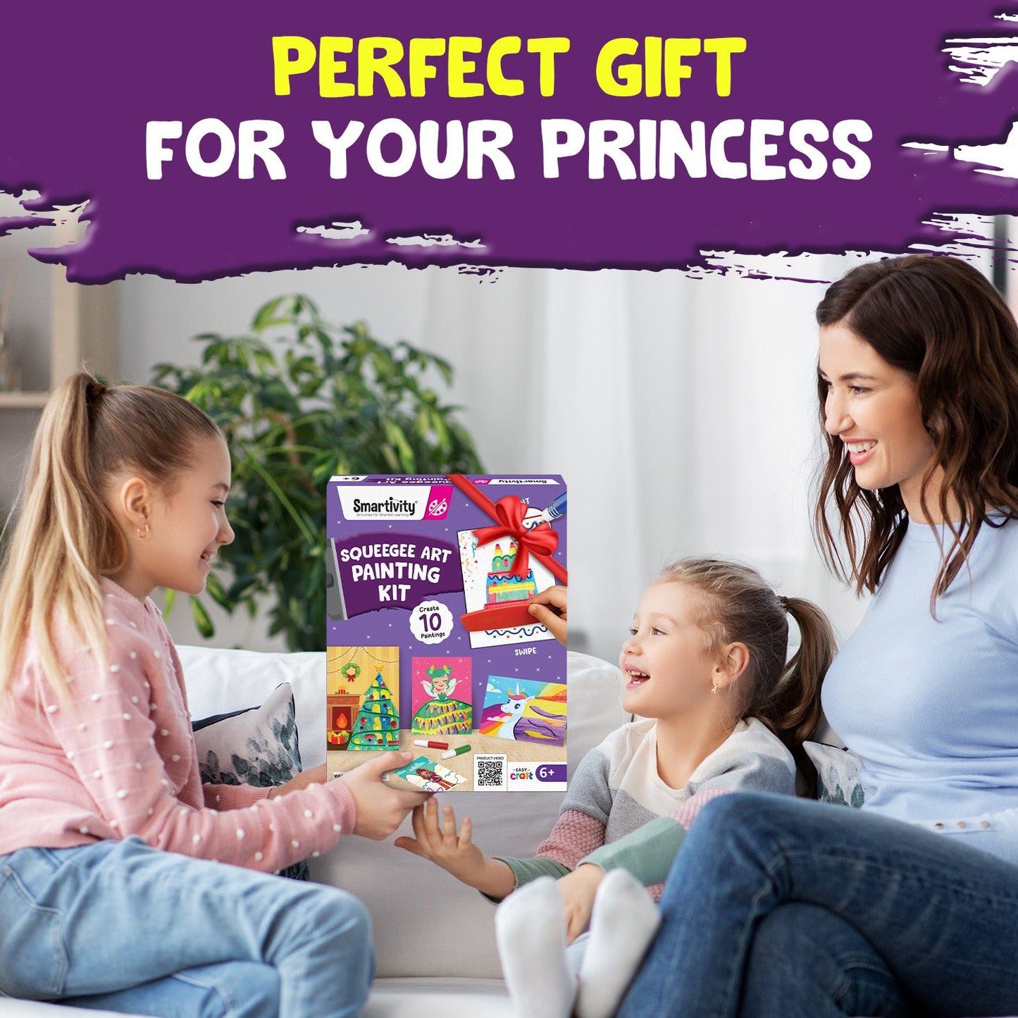 Squeegee Art Painting Kit