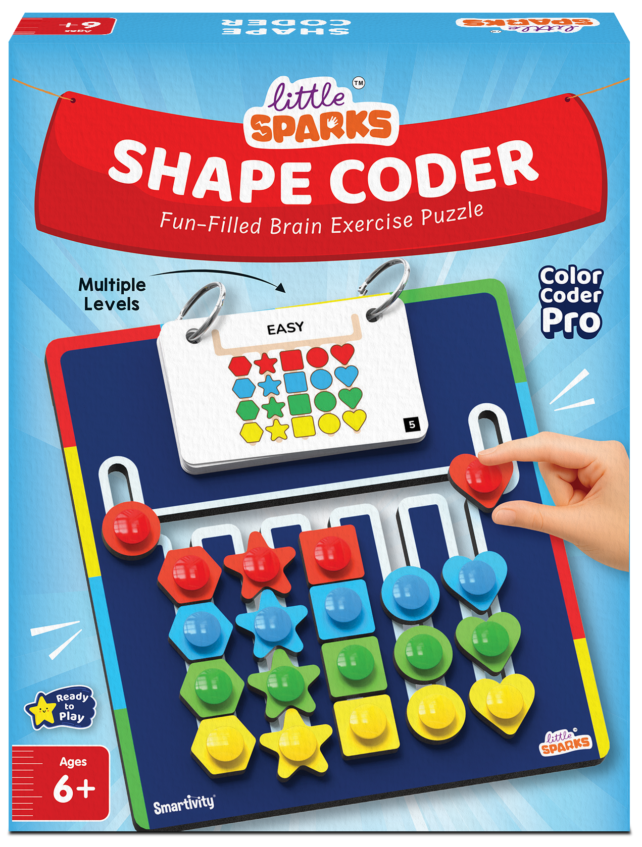 Shape Coder Brain Puzzle