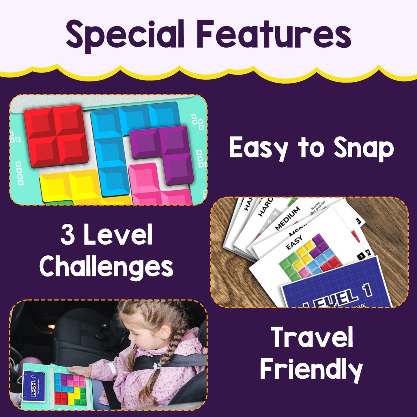 Tetricks Magnetic Puzzle