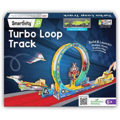 Hi-Speed Race Car Track with Loop