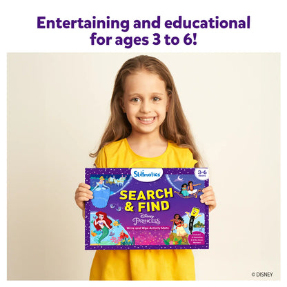 Search & Find Disney Princess | Reusable Activity Mats (ages 3-6)