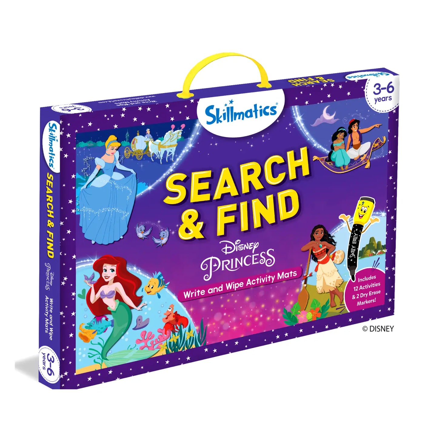 Search & Find Disney Princess | Reusable Activity Mats (ages 3-6)