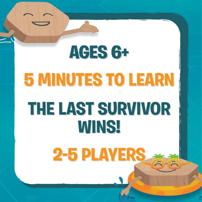Sinking Stones | Strategy Board Game (ages 6+)