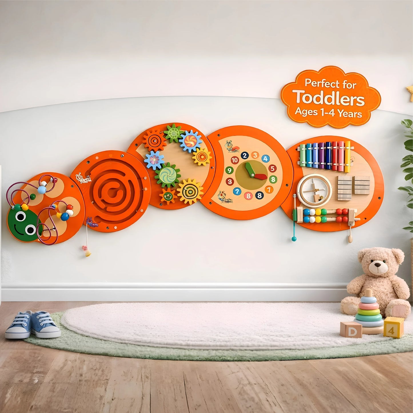 Bluebells Toys Snail Wall Toy for Kids