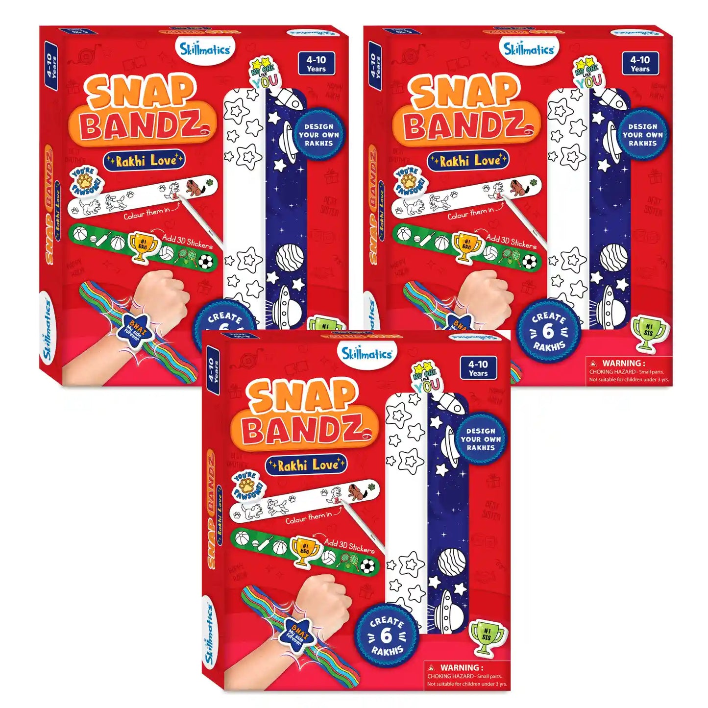 Thrice the Festive Love Bundle (ages 4-10)