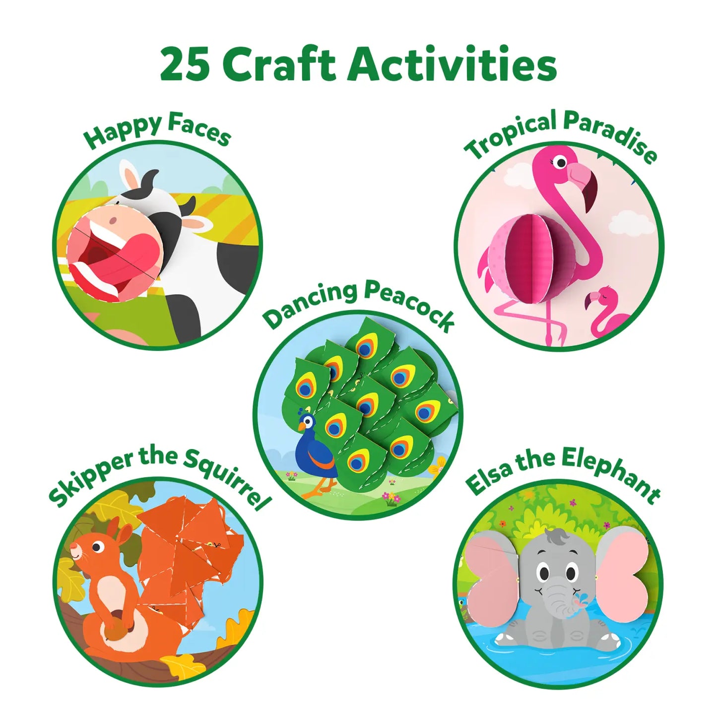 Cut, Paste & Create Combo (ages 3-7)