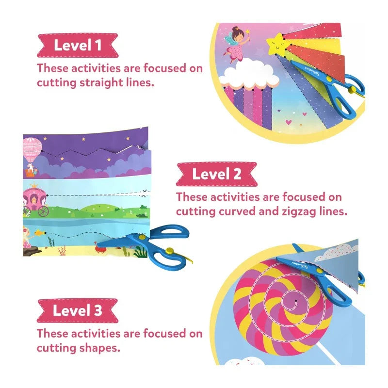 Cut, Paste & Create Combo (ages 3-7)