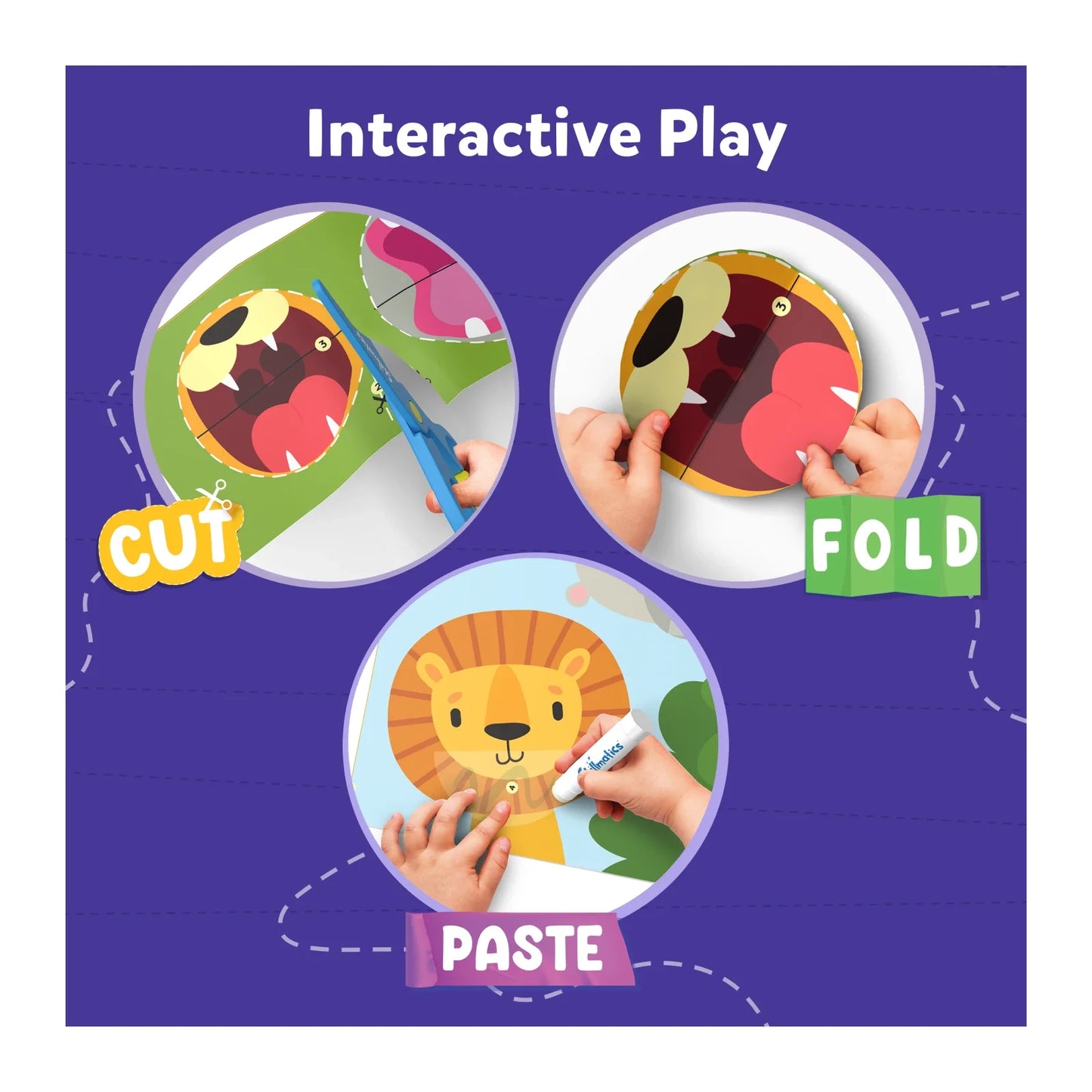 Cut, Paste & Create Combo (ages 3-7)