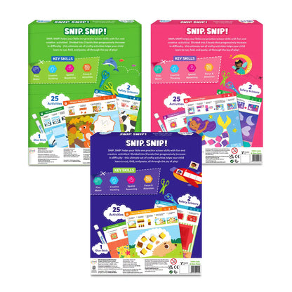Cut, Paste & Create Combo (ages 3-7)