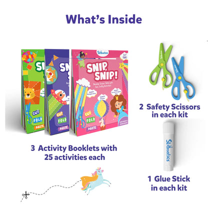 Cut, Paste & Create Combo (ages 3-7)