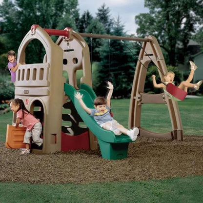 Step2 Naturally Playful Playhouse Climber & Swing Extension
