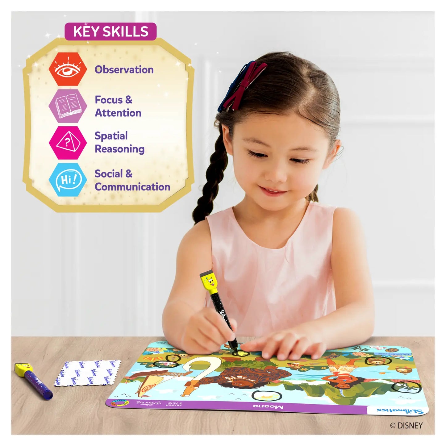 Search & Find Disney Princess | Reusable Activity Mats (ages 3-6)