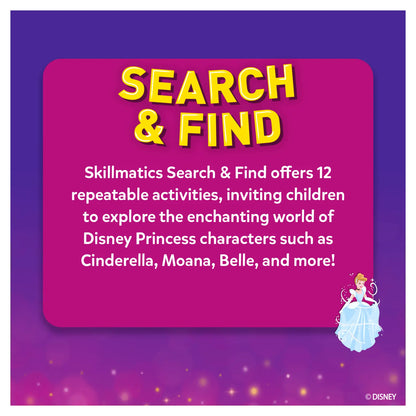 Search & Find Disney Princess | Reusable Activity Mats (ages 3-6)