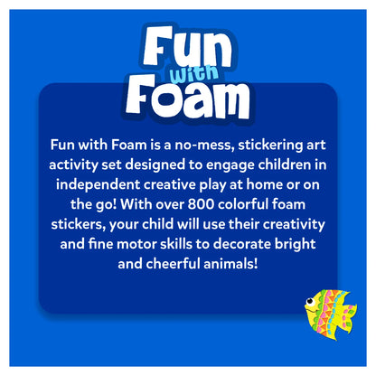 Fun with Foam: Under the Ocean | 3D Sticker Activity (ages 3-7)