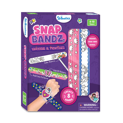 Snap Bandz: Unicorns & Princesses | DIY Art & Craft Activity (ages 4-10)