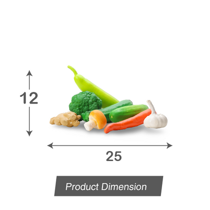 Realistic Vegetables Set of 8