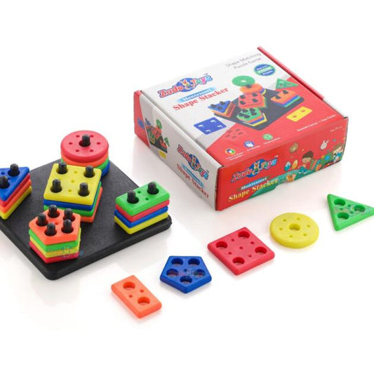 Geometric Shape Sorting Stacker (Square)