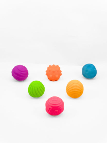 Squeezy Planets Sensory Ball Set (6 Pcs) - Textured & Educational | UATOYS