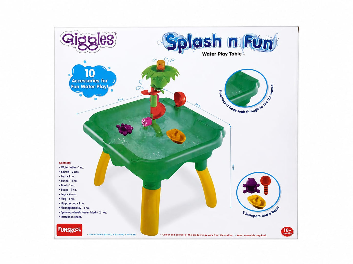 Splash N Fun ( Water- Play Table)
